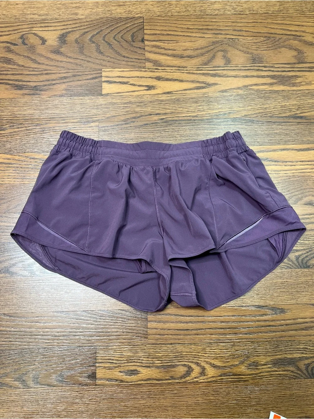 lululemon Hotty Hot Low-Rise Shorts in a purple shade size Women’s 14